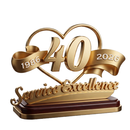 40 Years of Service Excellence